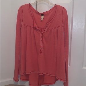 free people long sleeve shirt